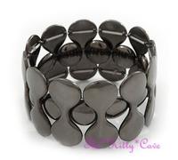 Drammatico Bilancieri Design Largo Geometrico Elasticizzato Flessibile Polsino