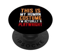 Drammaturgo Costume Per Le Persone Che Scrivono Script Scrittori PopSockets PopGrip Adesivo