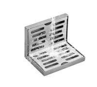 Dranaggio del lato angolare - scarico del pavimento a forma di L realizzato in acciaio inossidabile, moderno drenaggio coperta WAN a 90 gradi | 304 scarico in acciaio inossidabile per tubi da 75 mm, d