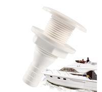 Dranaggio marino per navi-CASCO Passco Connettore a carico degli accessori per yacht, kayak, adattatore per drenaggio barca da 3/4 "drenaggio bianco AB