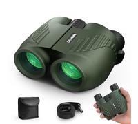 DRANBOL Binocolo 20 x 25 per adulti, ad alta potenza per cacciatori, binocolo grande compatto per bird watching, opera, concerti, essenziale da viaggio