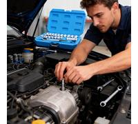 Dranng Chiave con Meccanismo a Cricchetto,Chiave Regolabile Portatile con Inserti Intercambiabili,Mini Ratchet - Per Automobili, Veicoli Automotive, Uso Domestico, Industria, Meccanici