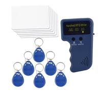Dranng Duplicatore di fotocopiatrici di carte, fotocopiatrice e scrittore di carte, Duplicatore di carte per copiatrice di carte d'identità portatile, Scanner ID portatili da 125 kHz con 6 tag