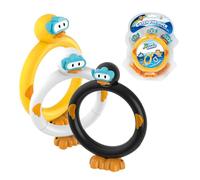Dranng Giocattoli per Immersioni in Piscina, Giocattoli per Immersioni in Piscina - Anelli di Giocattolo in Piscina,Divertente Gioco di Affondamento da Cartone Animato per 3X per la Festa di Famiglia