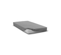 Drap Housse - HOME LINGE PASSION - HP71761 - 90 x 190 cm + 30 cm bonnet - Microfibre - 82 g - Gris clair