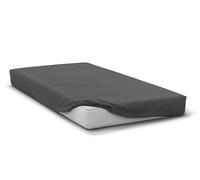 Drap housse - HOME LINGE PASSION - HP71762 - 90 x 190 cm + 30 cm bonnet - Microfibre - 82 g - Gris anthracite