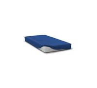Drap housse - HOME LINGE PASSION - HP71771 - 160 x 200 cm + 30 cm bonnet - Microfibre - 82 g - Bleu