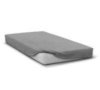 Drap housse - HOME LINGE PASSION - HP71773 - 180 x 200 cm + 30 cm bonnet - Microfibre - 82 g - Gris clair