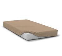Drap housse - HOME LINGE PASSION - HP72062 - Microfibre 82 g - 90 x 190 cm - Bonnet 30 cm - Beige