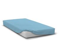 Drap housse - HOME LINGE PASSION - HP72123 - Microfibre 82 g - 140 x 190 cm - Bonnet 30 cm - Bleu ciel