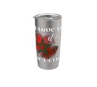 Drapeau Maroc Marocain e fièr de l'être Maroc Bicchiere termico in acciaio inox doppia parete