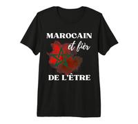 Drapeau Maroc Marocain e fièr de l'être Maroc Maglietta Premium