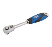 Draper 0.6cm 60 Dente Micro Testa Reversibile Morbido Grip Cricchetto Veloce