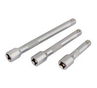 Draper 0.6cmD 3 Pezzi Prolunga Set Zigrinato Anello a Molla 16424