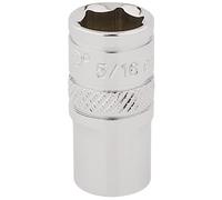 Draper 0.6cmD Hi-Torq 6 Punto Presa 0.8cm Zigrinato Anello Standard Lungo 48670