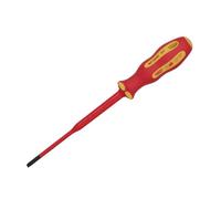 Draper 02159 XP1000 VDE Slimline Plain Slot Cacciavite, 3,5 x 100 mm, rosso e giallo