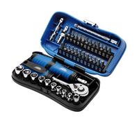 Draper 04713 Expert - Set di bussole e punte da 1/4" Mq Dr. (39 pezzi)