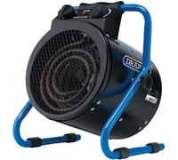 Draper 04742 230V Elettrico Spazio Riscaldamento 1.5m Cavo 2kW 6824 Btu - 04742