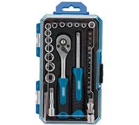 Draper 04777 Set bussola, 1/4" mq Dr. (35 pezzi)