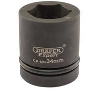 Draper 05114 Bussola Impatto 34mm 1in 6 Punti Chrome Moly