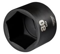 Draper 08525 Hi-Torq Impatto Profondo Presa, 2.5cm Quadro Dr 80mm