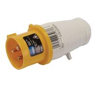 Draper 08963 IP44 Esterno 110V Sito Spina, 16A - 08963