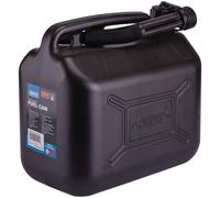 Draper 09058 Tanica Combustibile In Plastica HDPE, 10L, Nera - 09058