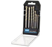 Draper 09102 Multi Costruzione TCT Set di Punte per Trapano (7 Pezzi) - 09102