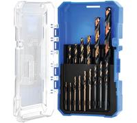 Draper 09103 HSS Turbo Titanio Set di Punte per Trapano (15 Pezzi) - 09103
