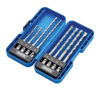 Draper Sds Plus Set Punte Trapano 8 Pezzi Tungsteno Carbide Doppio Flute 09177