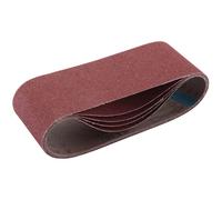 Draper 09248 Panno Abrasivo Cintura, 100 x 610mm, 80 Ghiaioso (Confezione 5)