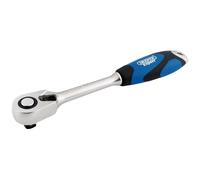 Draper 1/2"D 72 Denti Manico Reversibile Soft Grip 26504