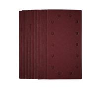 Draper 1/2 Fogli Abrasivi Con Uncino e Asola 115 x 230mm 80 Sabbia 10 Set 55863