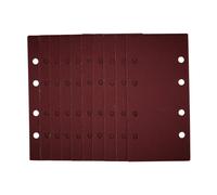 Draper 1/3 Fogli Abrasivi Con Gancio & Loop, 93 x 190mm 120 Sabbia 10 Pack 54869