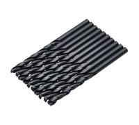 Draper 10 punte per trapano HSS nere, 5,0 mm, 08826, per metallo, legno e plastica