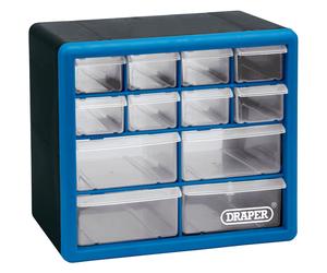Draper 12 Cassetto Organiser Resistente Agli Urti Misura 260 x 160 x 230mm 12014