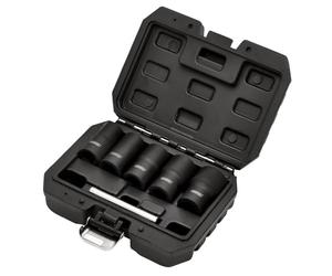 Draper 12411 - Set di chiavi a bussola per dadi ruota a impatto, 1/2" quadrato Dr. (6 pezzi)