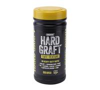 Draper 12436 Hard Graft - Salviettine multiuso con texture a tuff, confezione da 80