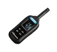 Draper 12444 - Igrometro digitale portatile - Misuratore di umidità e temperatura, 0-100% RH e da -20 a +70 ℃