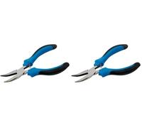 Draper 12540 - Mini pinza a punte curve con impugnatura morbida (Confezione da 2)