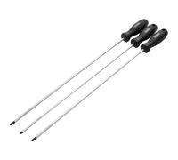 Draper 13580 Set Cacciaviti Asta Lunga Impugnatura Antiscivolo 3 Pezzi