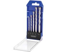 Draper 13618 TCT Set Punte Trapano da Muratura (5 Pezzi) - 13618