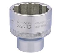 Draper 15289 - Set di bicchieri per chiavi, 1/2"