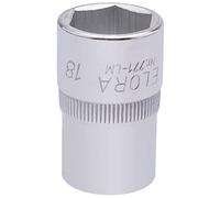 Draper 15307 Elora - Bussola esagonale, Ø 18 mm, attacco quadrato 1/2"