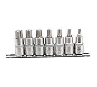 Draper 16341 1/2" torx-star Plus 55 mm socket bit 7 pezzi