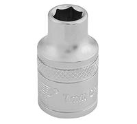 Draper 16532 - Bussola metrica a 6 punti da 3/8", misura 7 mm, blu