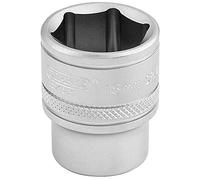 Draper 16544 - Bussola metrica a 6 punti, attacco quadrato da 3/8", dimensioni 18 mm, colore: blu