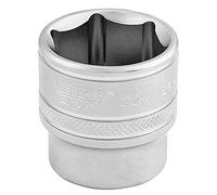 Draper 16547 - Chiave a bussola metrica a 6 punti, attacco quadro da 3/8", misura 22 mm, blu
