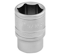 Draper 16571 - Bussola imperiale a 6 punti, attacco quadro da 3/8"