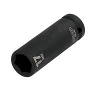 Draper 17Mm Deep Impact Socket 1/2" Dr 6 Point Hex Cromo Vanadio Acciaio 12743